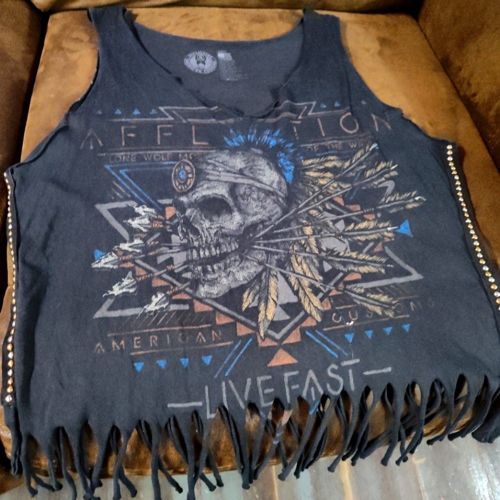 Affliction Large Custom Tee